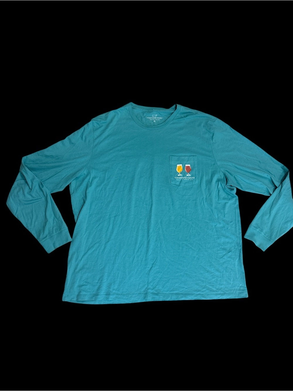 Vineyard Vines “Fall is Brewing” long sleeved t-shirt